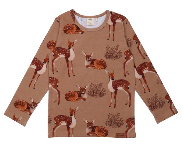 Walkiddy Langarm Shirt Little Fawns