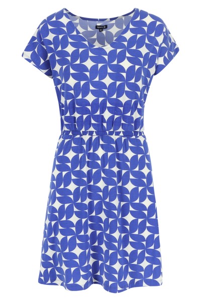 Lily Balou Damen Isabella V-neck dress Cobalt Dream