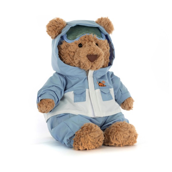 Jellycat Bartholomew Bear „Snow Suit“ 26cm