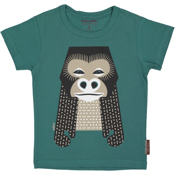 Coq en Pate Kurzarm Shirt Gorilla