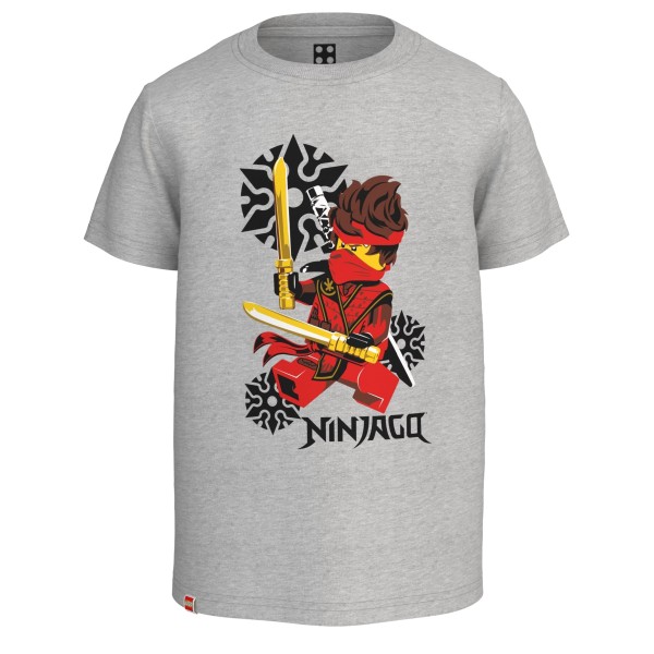 LEGO Ninjago Kurzarm Shirt M12010587 grau