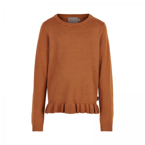 Creamie Pullover Pointelle Adobe