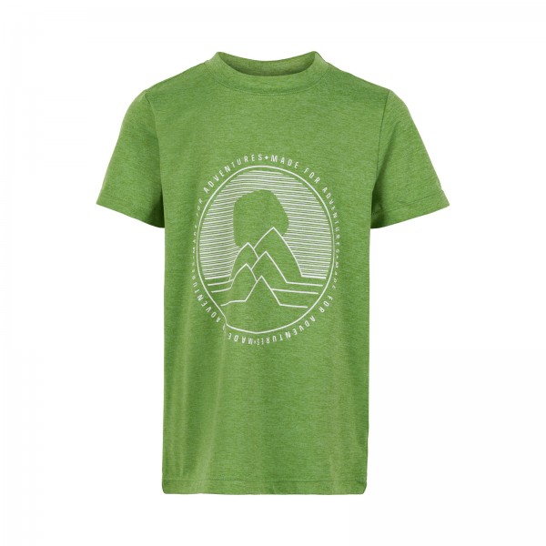 Color Kids Kurzarm Shirt Peridot grün
