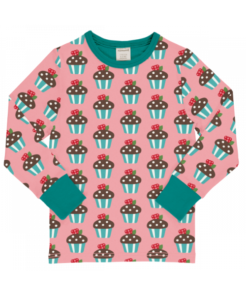 maxomorra Langarm Shirt ARCTIC MUFFIN