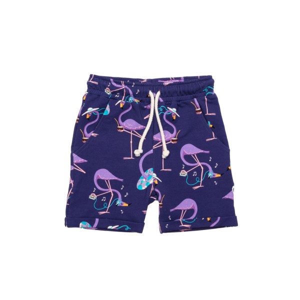 Mullido Short Flamingo lila