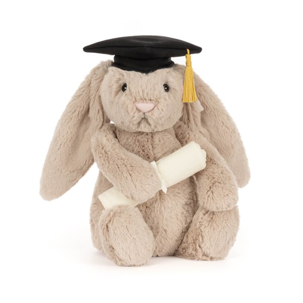 Jellycat Bashful Bunny Graduation Outfit 31cm