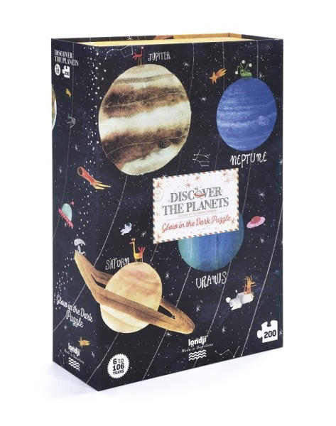 londji Puzzle - Discover the Planets (200 Teile)