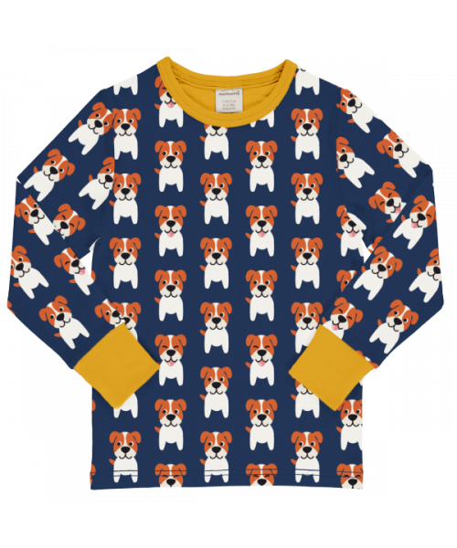 maxomorra Langarm Shirt FARM DOG