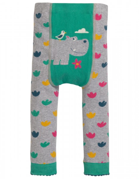 Frugi Baby Legging Hippo