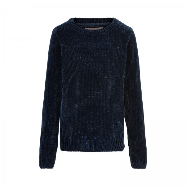 Creamie Chenille Pullover blau Total Eclipse