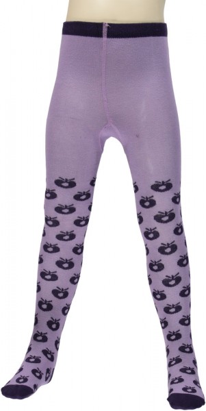 smafolk Strumpfhose Äpfel Apples lila