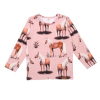 Walkiddy Langarm Shirt Beauty Horses Pferd Walkiddy Langarm Shirt Beauty Horses Pferd