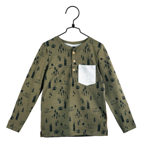 Martinex Mumin Langarm Shirt Pinewood Olive