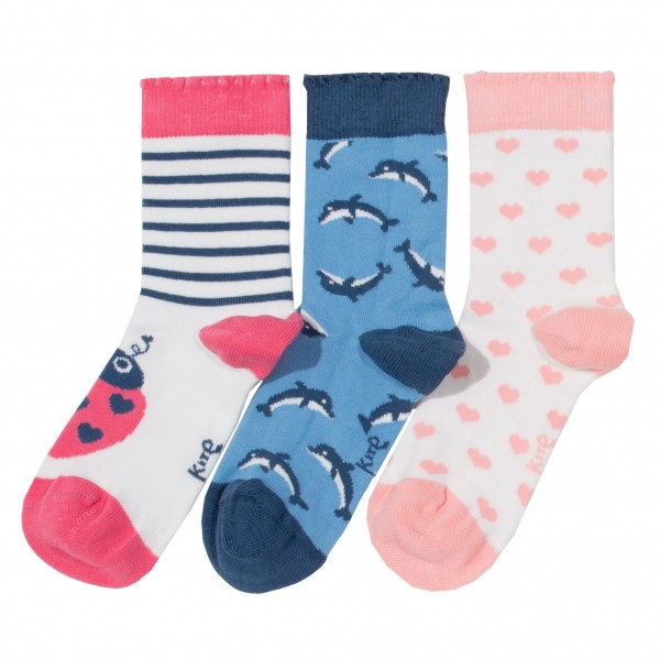 KITE Socken Dolphin 3er Pack