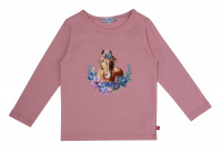 Enfant Terrible Langarm Shirt mit Pferdedruck rosé Enfant Terrible Langarm Shirt mit Pferdedruck rosé