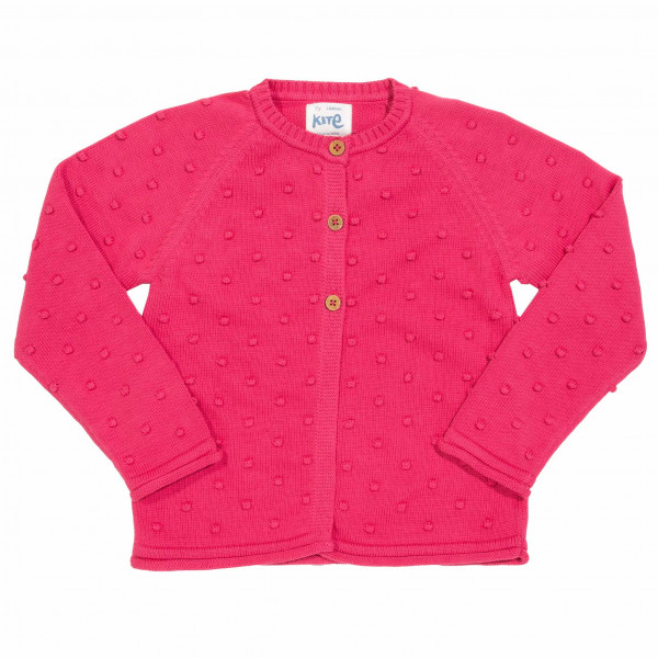 KITE Langarm Cardigan Bobble pink