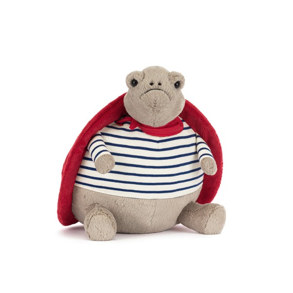 Jellycat Timmy Turtle im romantischen Outfit 28cm