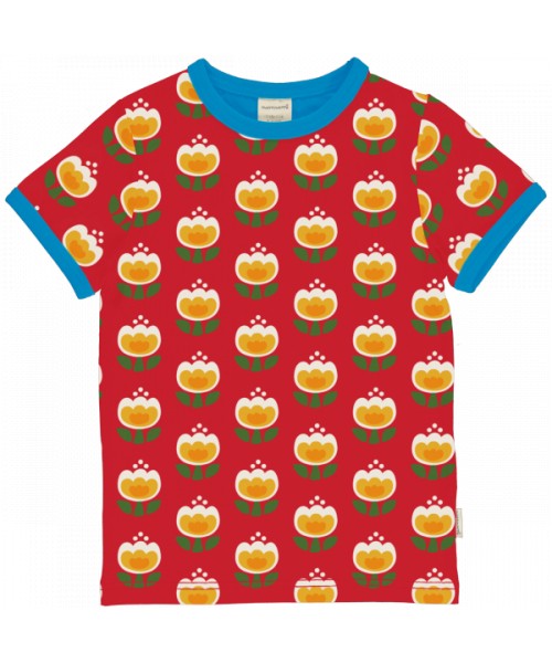 maxomorra Kurzarm Shirt TULIP