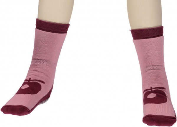 smafolk Socken Big Apple Apfel Blush Altrosa