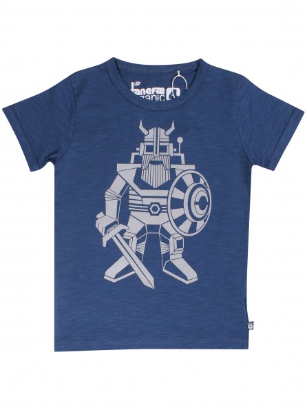 Danefae Merian Kurzarm Shirt Slate ROBOVIK organic