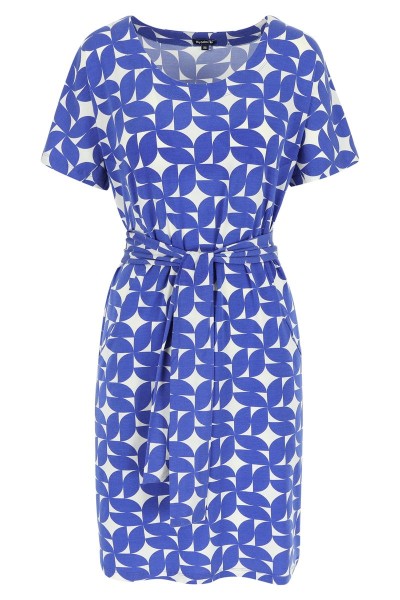 Lily Balou Damen Viviana short sleeve dress Cobalt Dream