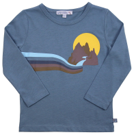 Enfant Terrible Langarm Shirt mit Sonnenuntergang jeans Enfant Terrible Langarm Shirt mit Sonnenuntergang jeans