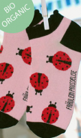 Fräulein Prusselise Sneaker Socken Marienkäfer BIO Fräulein Prusselise Sneaker Socken Marienkäfer BIO