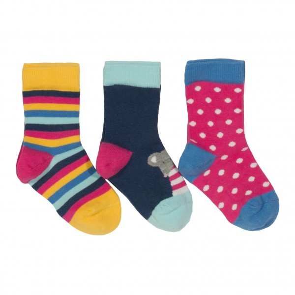 KITE Socken Maus 3er Pack