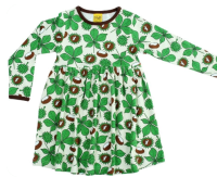 DUNS Langarm Drehkleid Chestnut DUNS Langarm Drehkleid Chestnut