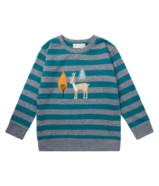 Sense Organics FINN Sweatshirt gestreift DEER