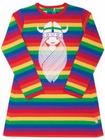 Danefae Nanna Dress Rainbow FREJA Danefae Nanna Dress Rainbow FREJA