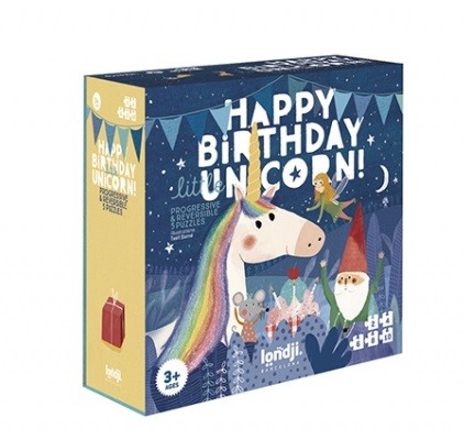 londji Puzzle - Happy Birthday Unicorn