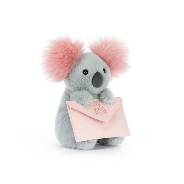 Jellycat Koala with message 20cm