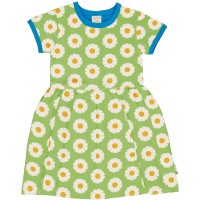 maxomorra Kurzarm Drehkleid DAISY grün maxomorra Kurzarm Drehkleid DAISY grün