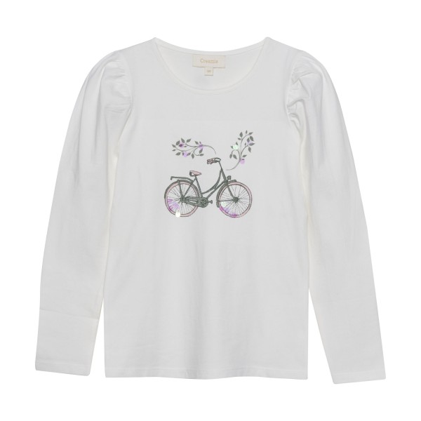 Creamie Langarm Shirt Fahrrad