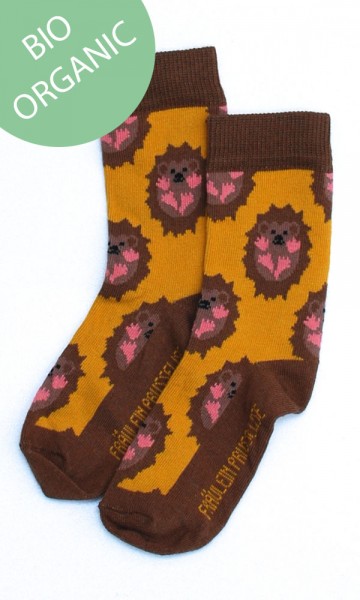 Fräulein Prusselise Socken Igel BIO