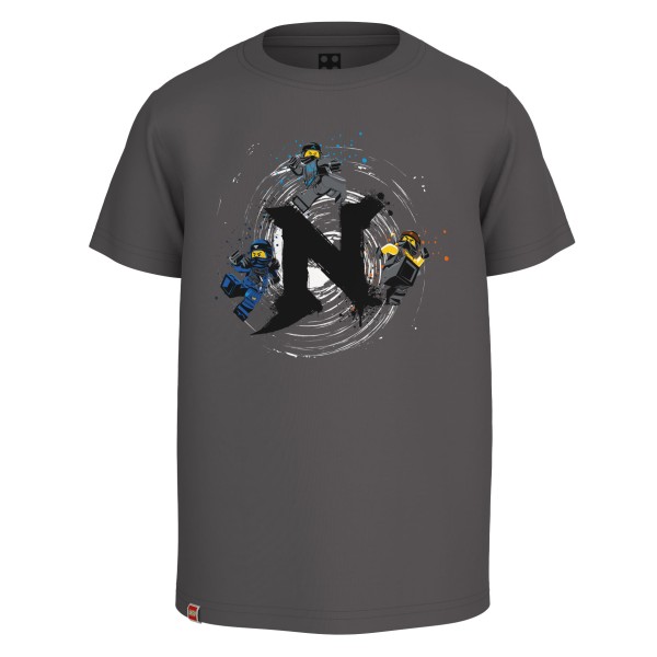 LEGO Ninjago Kurzarm Shirt M12010479 dunkelgrau