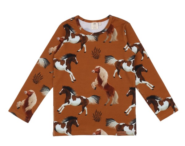 Walkiddy Langarm Shirt Joyful Horses