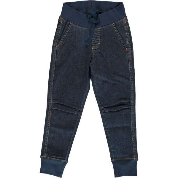 maxomorra Jogger Denim MEDIUM DARK WASH