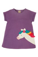 Frugi Sophie Applique Top Horse Frugi Sophie Applique Top Horse