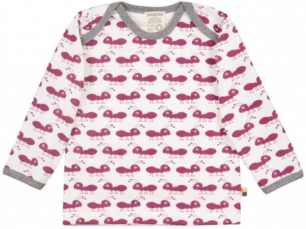 Loud+Proud Langarm Shirt Ameise Orchid