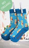 Fräulein Prusselise Socken Seepferdchen BIO Fräulein Prusselise Socken Seepferdchen BIO