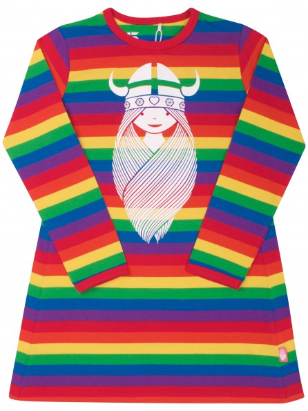 Danefae Nanna Dress Rainbow FREJA